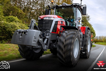 Трактор Massey Ferguson 8S.265 получил звание «Трактор 2021 года»