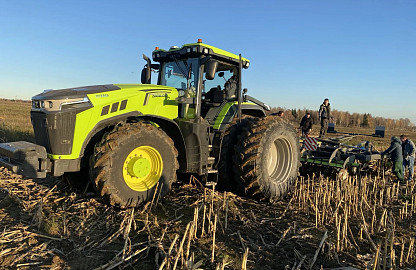 ZOOMLION DV3354 В ДЕЛЕ: ГИБРИД НА ПОЛЯХ